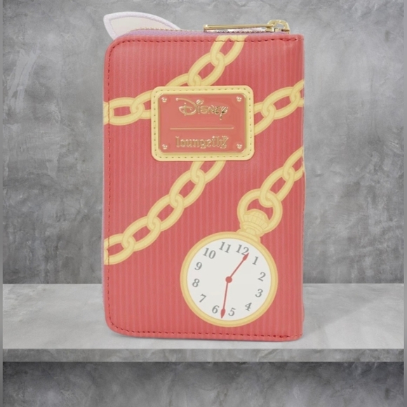 Alice In Wonderland White Rabbit Loungefly Wallet - Picture 4 of 5